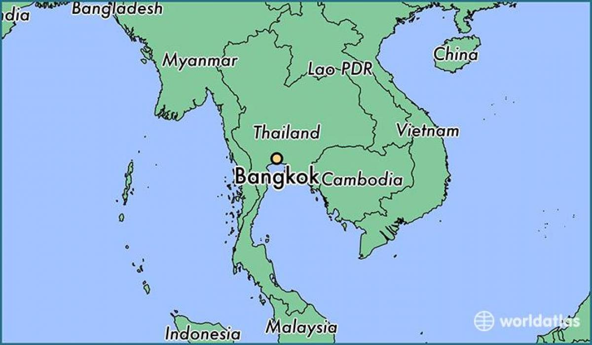 نقشه بانکوک کشور