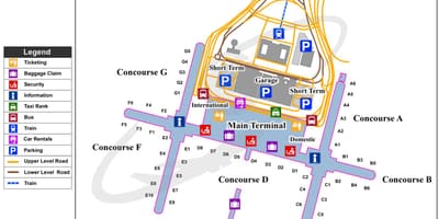 Bkk فرودگاه نقشه