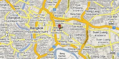 نقشه sukhumvit منطقه بانکوک