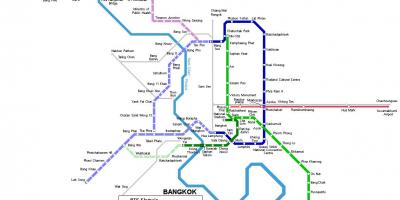 Bkk نقشه مترو
