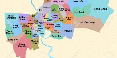 نقشه بانکوک منطقه