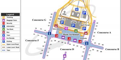 Bkk فرودگاه نقشه